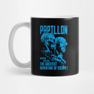 Papillon movie poster Mug